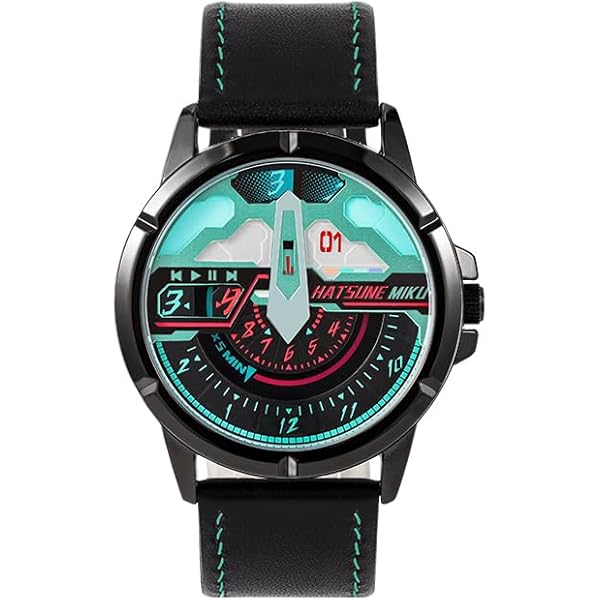 【初音ミク】　腕時計　5周年記念　限定品 ☆初音ミク☆VOCALOID 上海 5周年記念◎腕時計 3ATMの通販 by